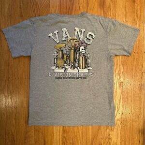 Vans Gray Division Champs T-Shirt‎